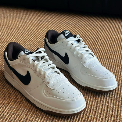 Nike Big Lux 舒适百搭 低帮 耐磨防滑板鞋 男款 米色854166-101