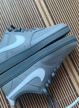 Nike Court Vision Low 圆头系带 透气 低帮 板鞋 男款DH2987-009