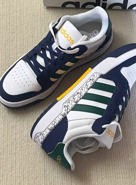 Adidas阿迪达斯 ENTRAP 男女同款休闲运动鞋复古板鞋JQ5047