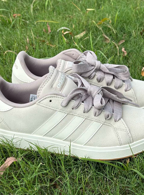 adidas Grand Court Base 00s 舒适百搭薄底耐磨 低帮 板鞋JR7076