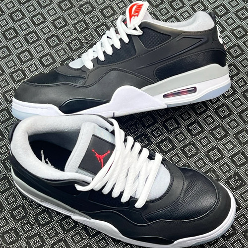 Jordan Air Jordan 4 RM PRM 舒适 防滑低帮复古篮球鞋HV5184-010