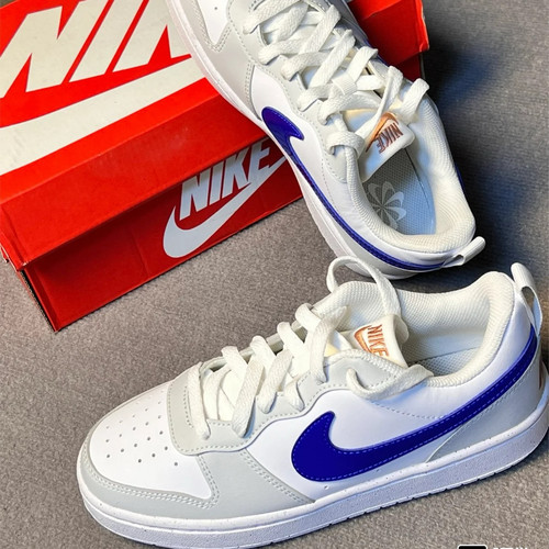 Nike/耐克男女大童COURT BOROUGH LOW GS低帮板鞋DV5456-125