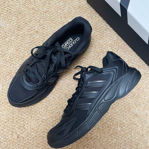 adidas ECLYPTIX 2000 舒适轻便 网布织物合成革耐磨跑步鞋JI2844