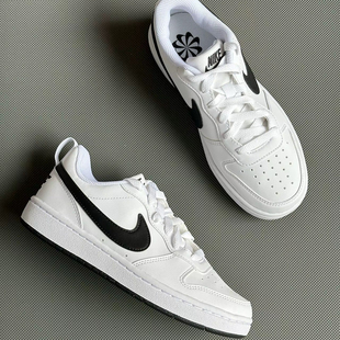 Court DV5456 Borough 2白黑低帮休闲板鞋 104 Low Nike