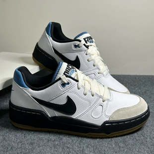 Nike Full Force low 低帮 板鞋 男款 黑白蓝HJ7262-100