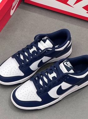 Nike男鞋白蓝轻便百搭低帮休闲运动板鞋HF5441-107