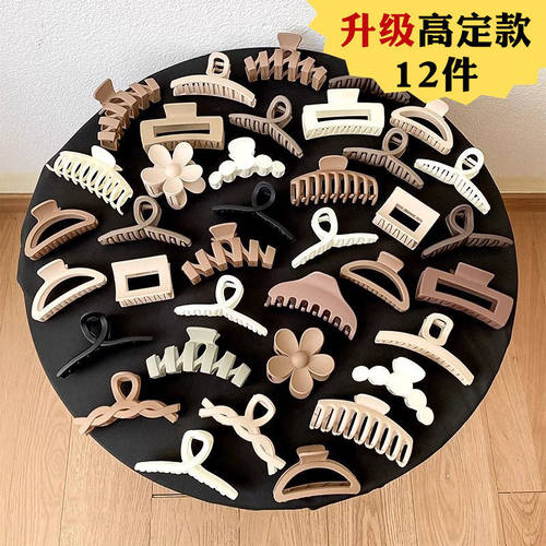 tktk发夹女后脑勺抓夹鲨鱼夹发卡感发抓大号头发夹子头饰2025新款