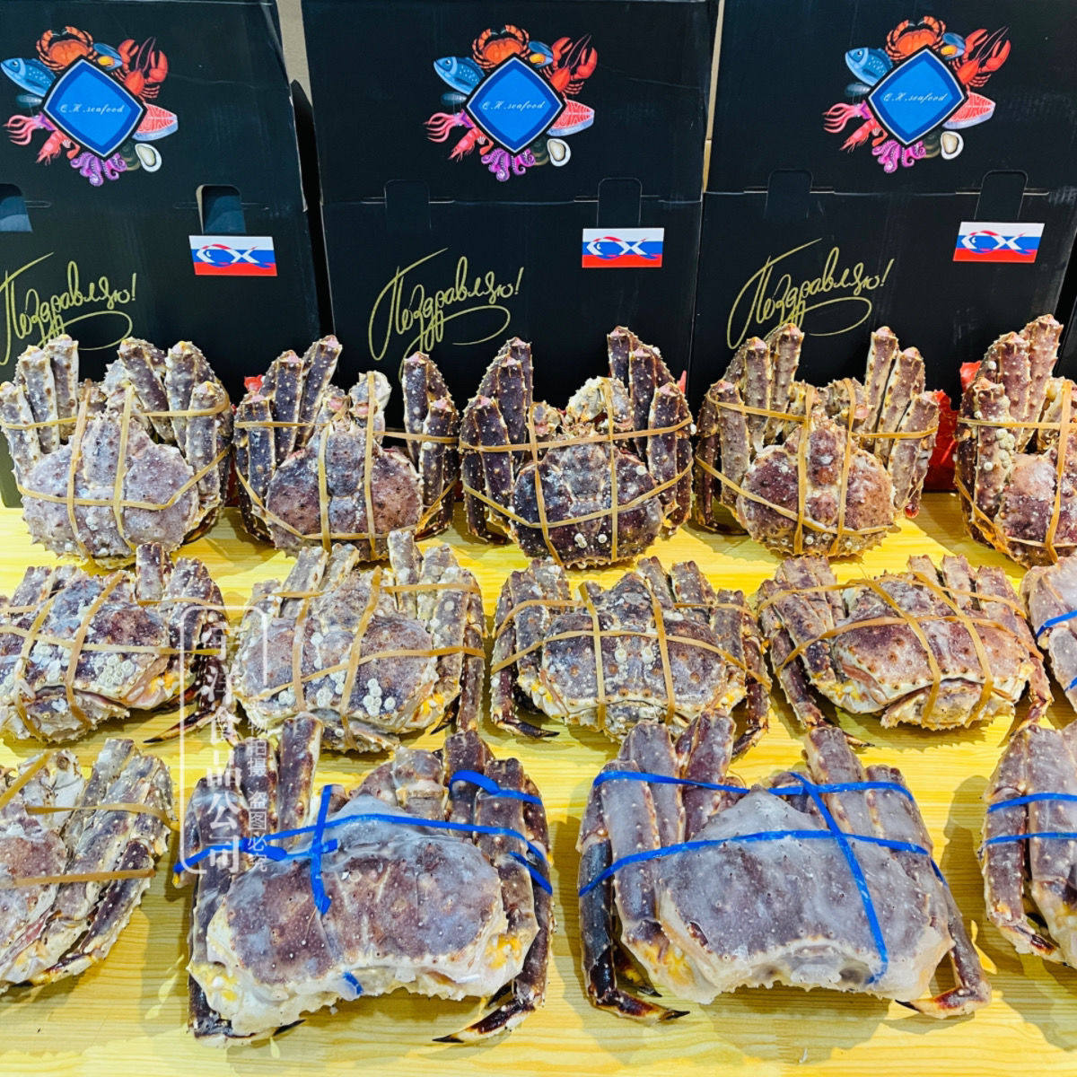 顺丰俄罗斯风味帝王蟹生冻帝王蟹帝王蟹海鲜