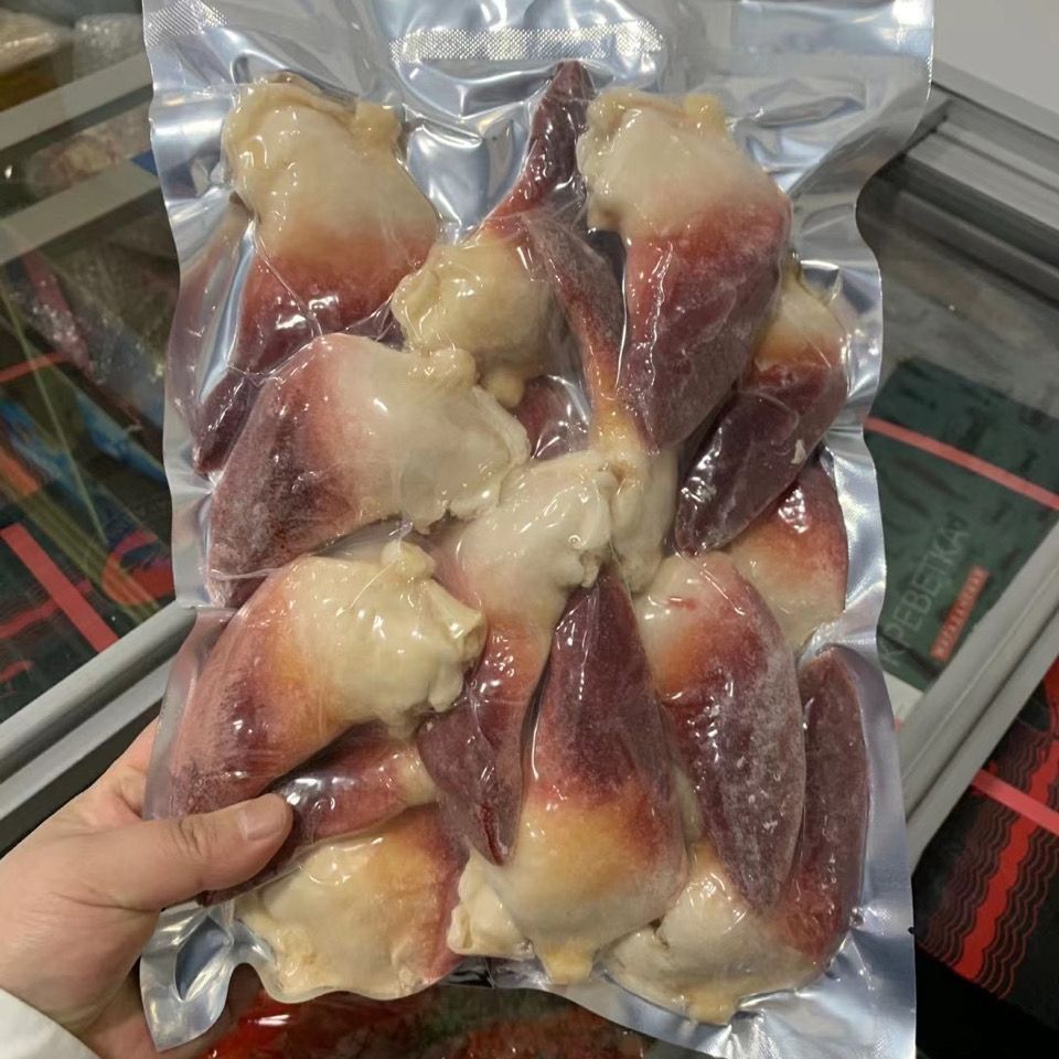 俄罗斯风味海鲜大号北极贝一袋一斤刺身拼盘即食包邮