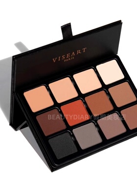 保税新版包装Viseart VisePRO眼影盘24g磁吸大盘Neutral/Cool哑光