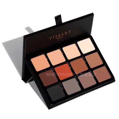 保税新版包装Viseart VisePRO眼影盘24g磁吸大盘Neutral/Cool哑光