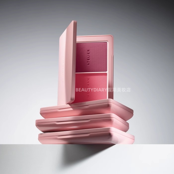 保税Westman Atelie双色粉饼腮红修容古铜阴影自然立体细腻柔雾