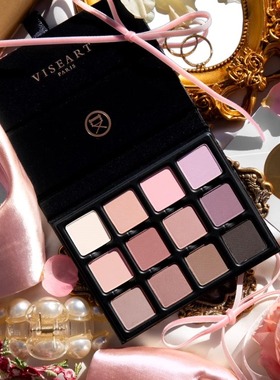 保税VISEART ETENDU 12色眼影盘18g CASHMERIE羊绒盘/紫罗兰盘