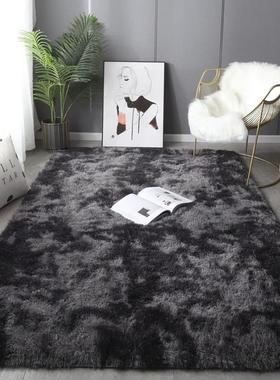 家UUG毯卧室毛绒满铺房间床边毯加厚客厅发沙茶地几垫用毛毯网红