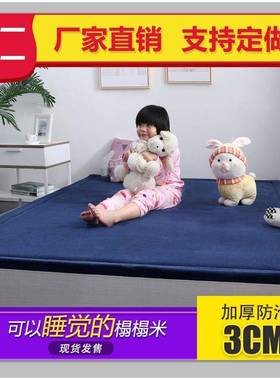 榻榻米地垫珊瑚绒卧室行客厅加厚地IKZ毯飘窗床边儿童宝爬宝垫垫