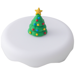 创意硅胶杯盖积雪盖通用圆形防尘茶杯水杯配件可爱卡通马克杯盖子