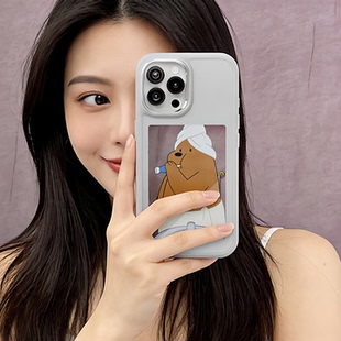 【还原生图】努技AI魔法壳苹果iphone15/16pro智能ai彩显屏13小卡NFC显示屏diy情侣礼物顺丰包邮