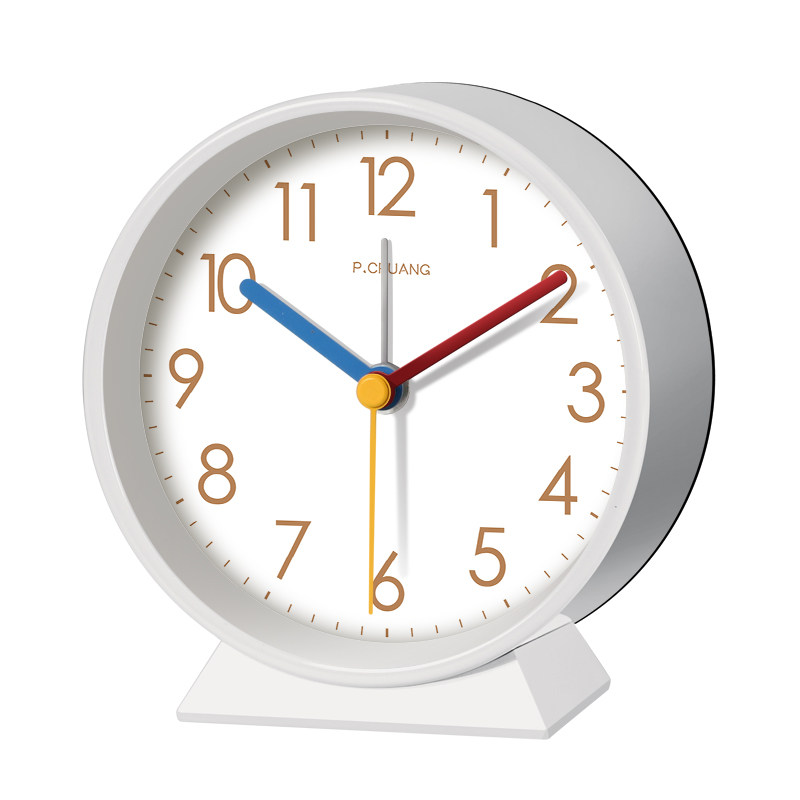 학생을위한 작은 알람 시계 모닝 유물 특수 금속 알람 시계 간단한 간단한 어린이 소년 소녀 2129