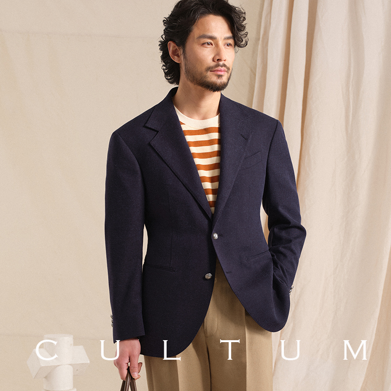 CULTUM强捻面料盔甲布雷泽西服
