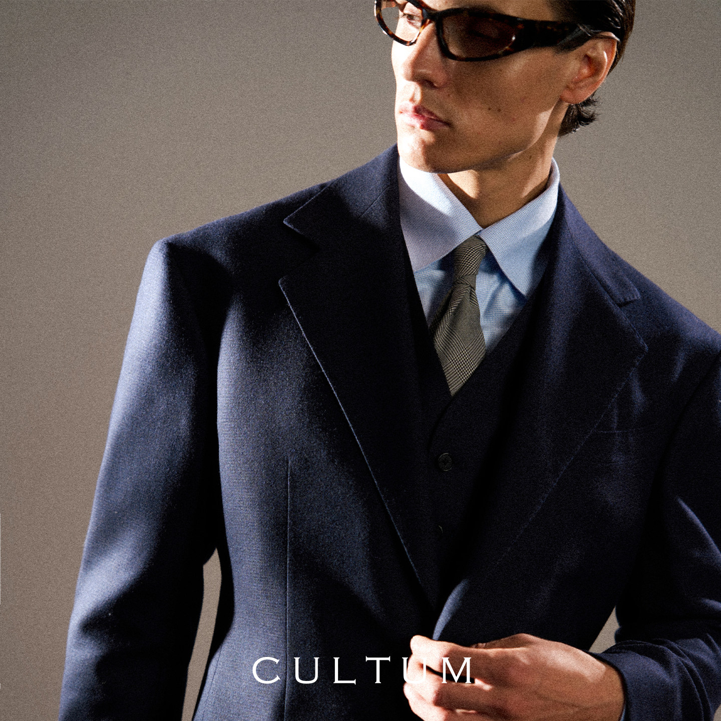 【Super 100】CULTUM 50羊毛西服套装男士商务通勤正装单排扣西装,男装,西服套装,淘宝优惠券,粉丝福利购,淘宝优惠卷