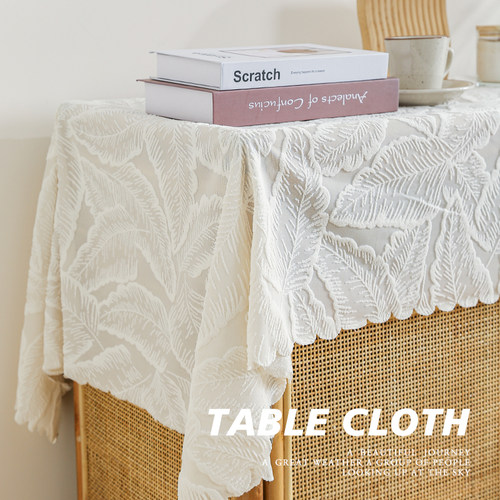 美式复古桌旗原木风蕾丝镂空电视柜盖布鞋柜