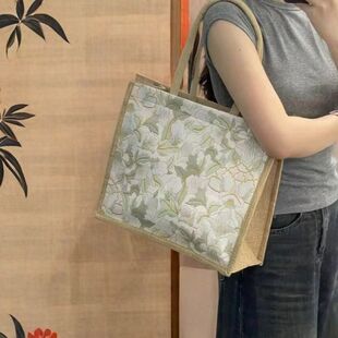 高级感上班小拎袋新款PU面精致手提袋上班族拉链封口通勤单肩包气