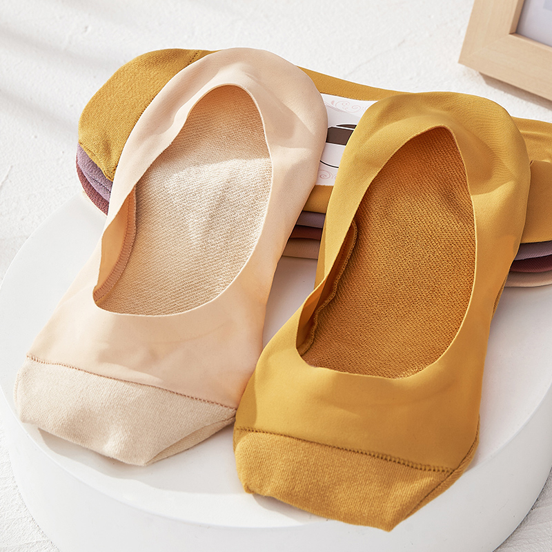 薄款纯棉底船袜隐形女夏季