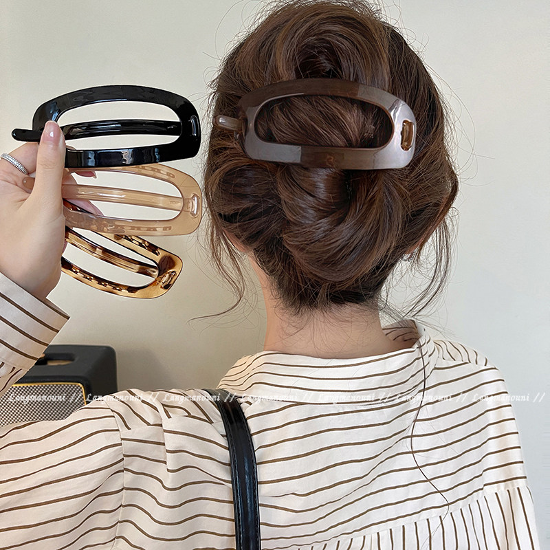 慵懒又高级~法式扭扭夹