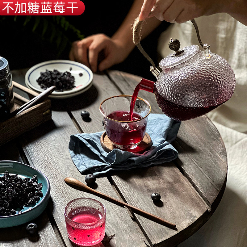 不加糖原味野生蓝莓干长白山东北特产孕妇泡茶泡酒罐装120克包邮