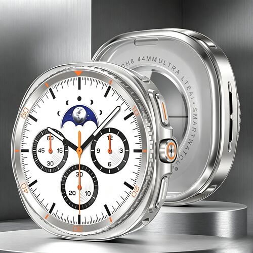 适用三星GalaxyWatch9数字刻度铝金表壳Watch8金属保护壳40/44mm