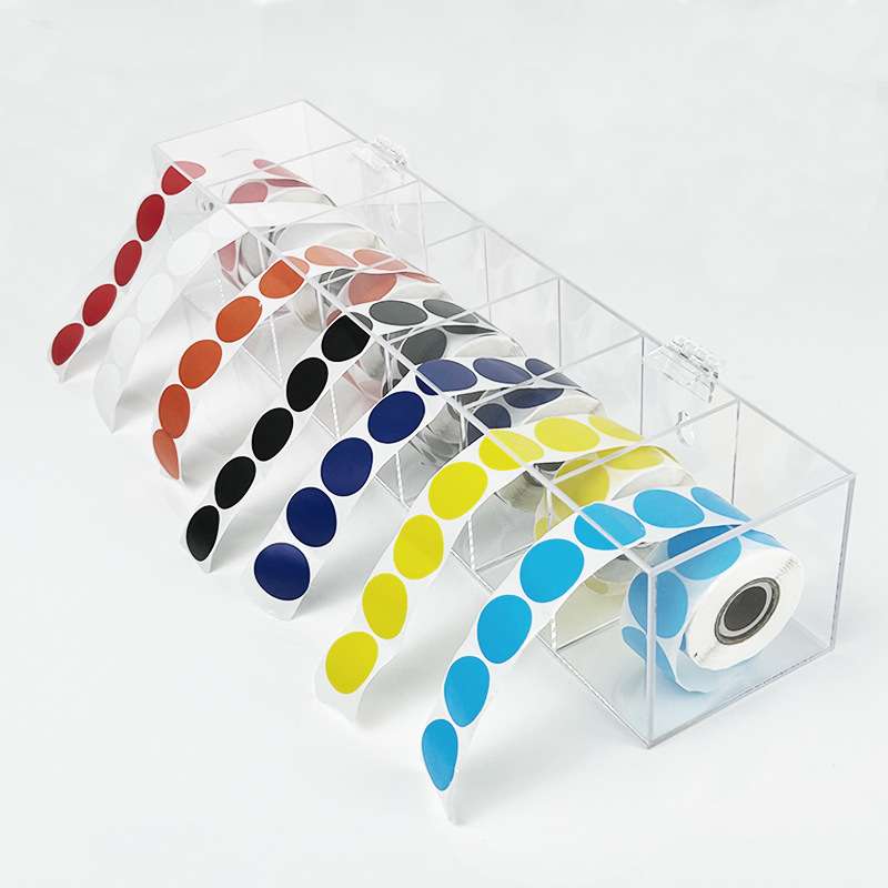 星期标签分配盒时间条标签分配器标签分类盒食品贴纸架亚克力