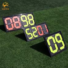 足球换人牌二位数四位双面手动翻号牌足球比赛裁判装备足球记分牌