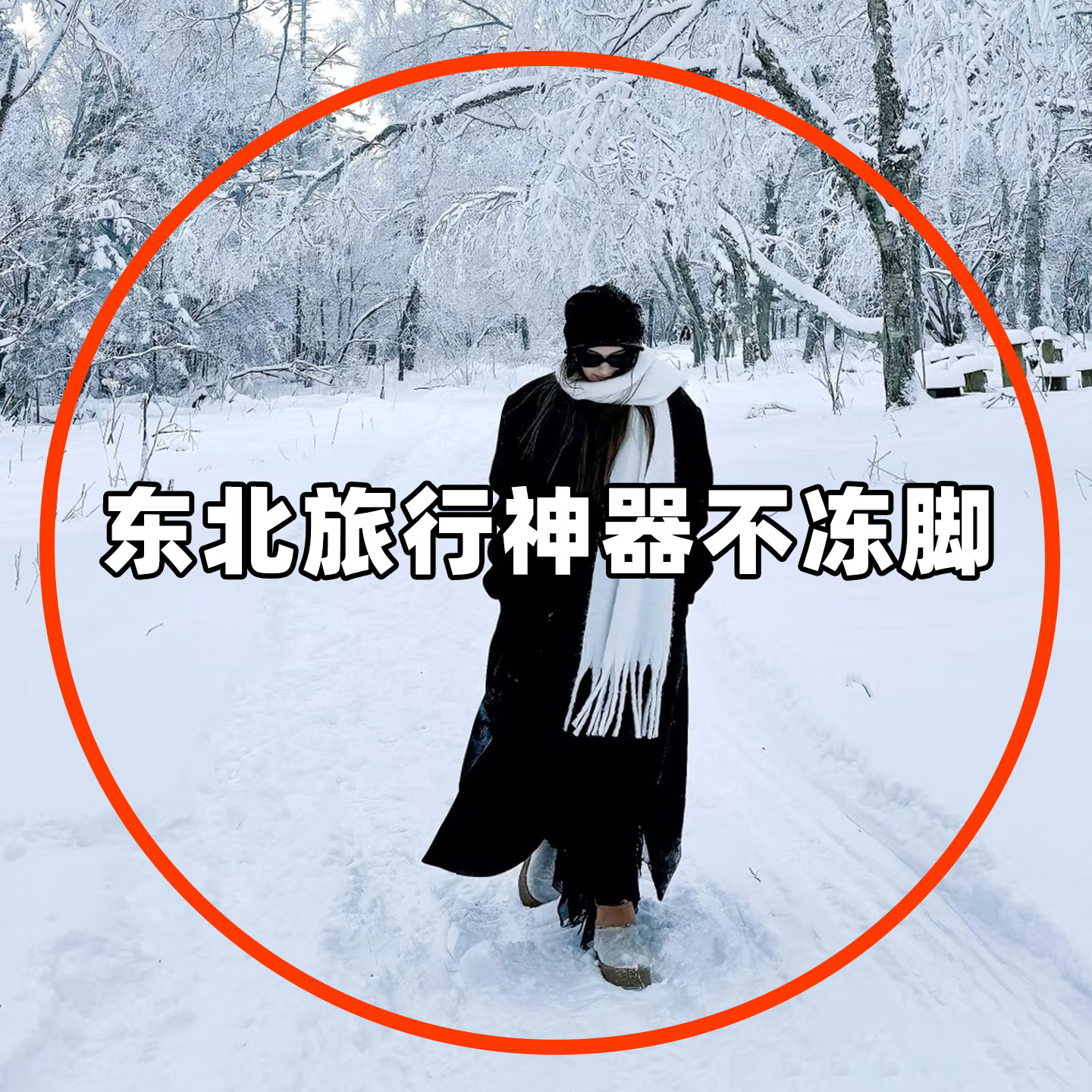 东北发热鞋垫女哈尔滨旅游防寒装备可上飞机雪乡旅游必备创意礼盒