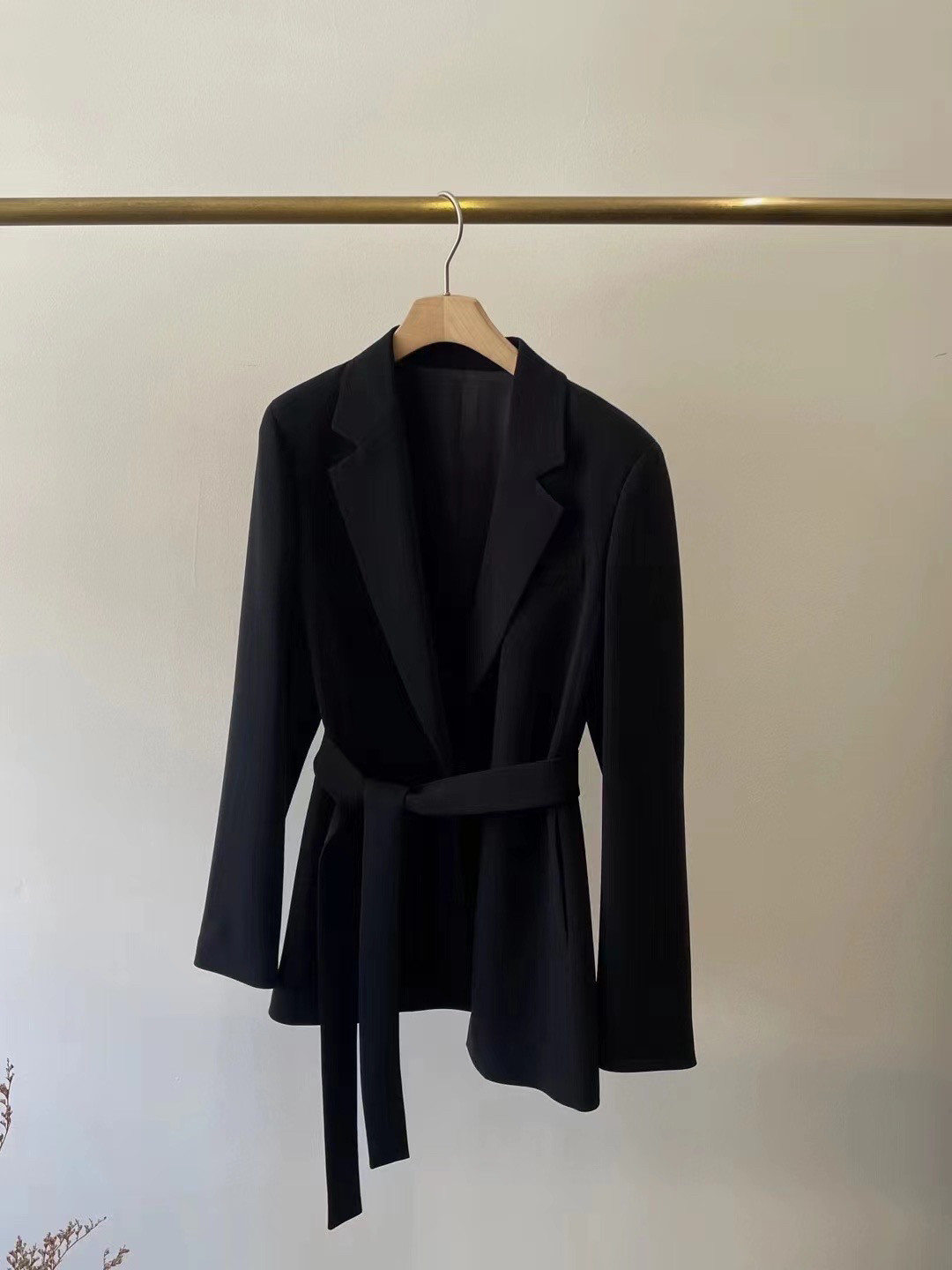 MJY高端女装春秋新款MAX风格进口三醋酸薄款西服外套丝滑透气