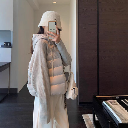 90白鸭绒2026巨好看的羽绒服女2025秋冬新款短款排骨款好看不臃肿