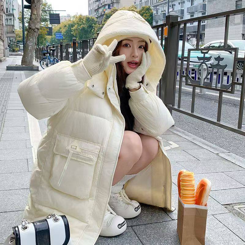 90白鸭绒羽绒服女2025新款冬