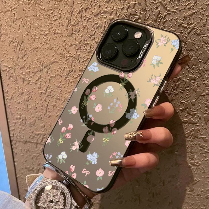 新款磁吸无线充电适用iPhone17Promax手机壳全屏满屏花朵苹果16pro创意男13防摔12壳pro情侣11男女款15plus全,3C数码配件,手机保护套/壳,淘宝优惠券,粉丝福利购,淘宝优惠卷