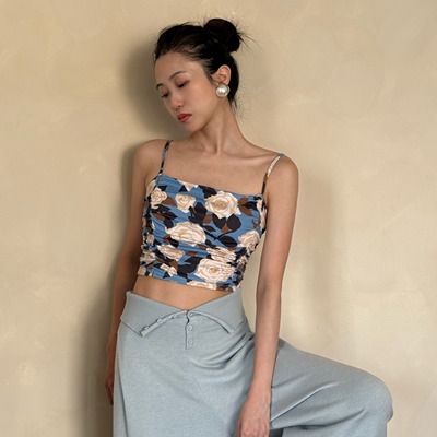 kokoyaya运动吊带背心带胸垫瑜伽健身上衣收腰普拉提女2026新款冬