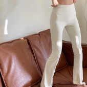 外穿高弹舞蹈跑步健身裤 kokoyaya瑜伽裤 微喇女提臀紧身收腹阔腿裤