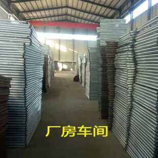 爆品新热镀锌移动脚手架加厚踏板钢格板折叠配件活动架子工地跳i.