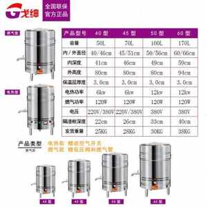 厂销专用oshen戈绅煮面炉商用煮面桶燃气蒸煮炉麻辣烫锅电煮炉节