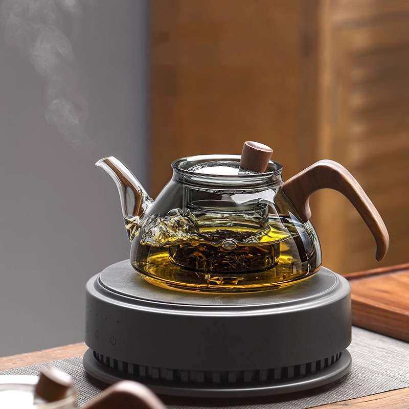 玻璃煮茶壶耐热高硼硅办公室小型单壶电陶炉烧水泡茶壶茶具套装,餐饮具,茶壶,淘宝优惠券,粉丝福利购,淘宝优惠卷