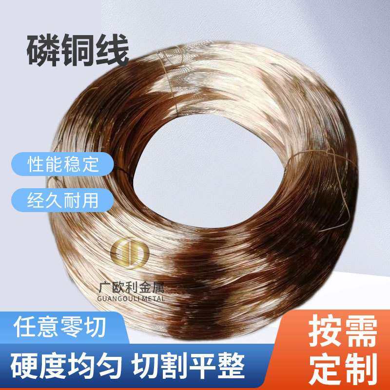 磷铜线 C5191高精磷铜丝 高弹性耐磨五金弹簧QSn6.5-0.1磷青铜线,五金/工具,钎料,淘宝优惠券,粉丝福利购,淘宝优惠卷