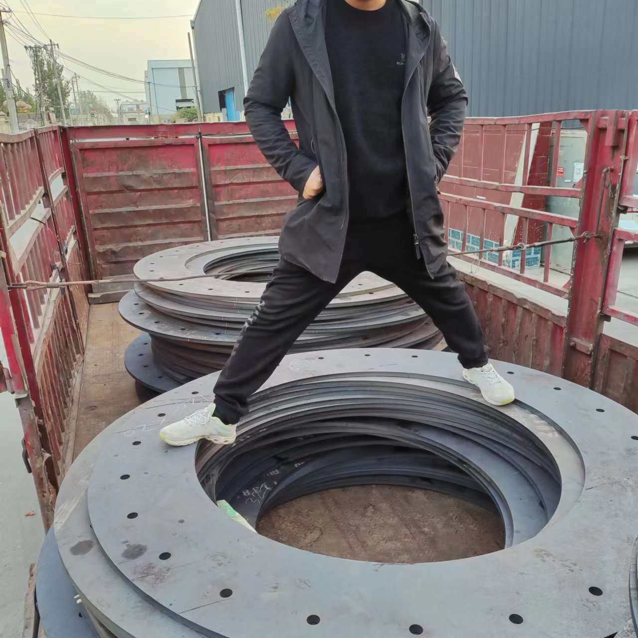 激光切割异形件折弯 大口径法兰密封槽 焊罐法兰方板板金加工,五金/工具,法兰,淘宝优惠券,粉丝福利购,淘宝优惠卷