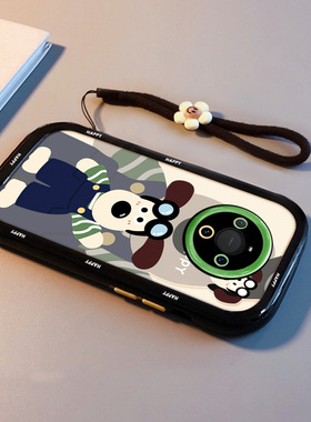 适用华为mate80pro手机壳60超薄曲屏防摔高级感mte50新款镜头全包mt40保护套硅胶30e带挂绳女开心掌门狗5G