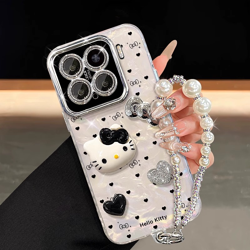 适用小米硅胶爱心kt猫蝴蝶结