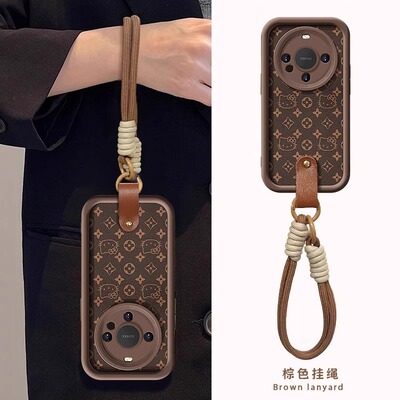适用华为小羊皮满屏凯蒂猫腕带