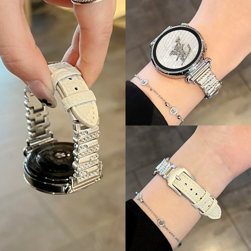 学长家新款不规则荔枝纹表带女生