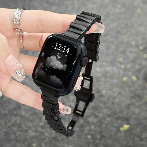 学长家iwatch9手表带金属高级感
