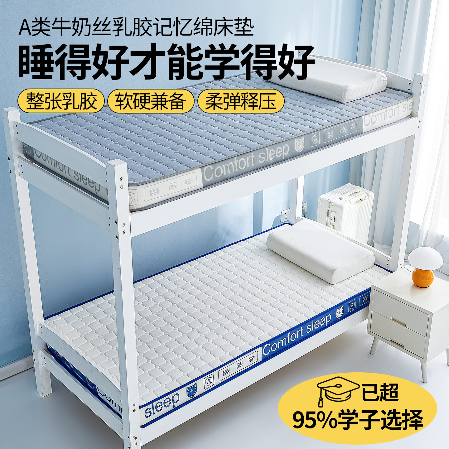 裕宅床垫学生宿舍租房专用褥子